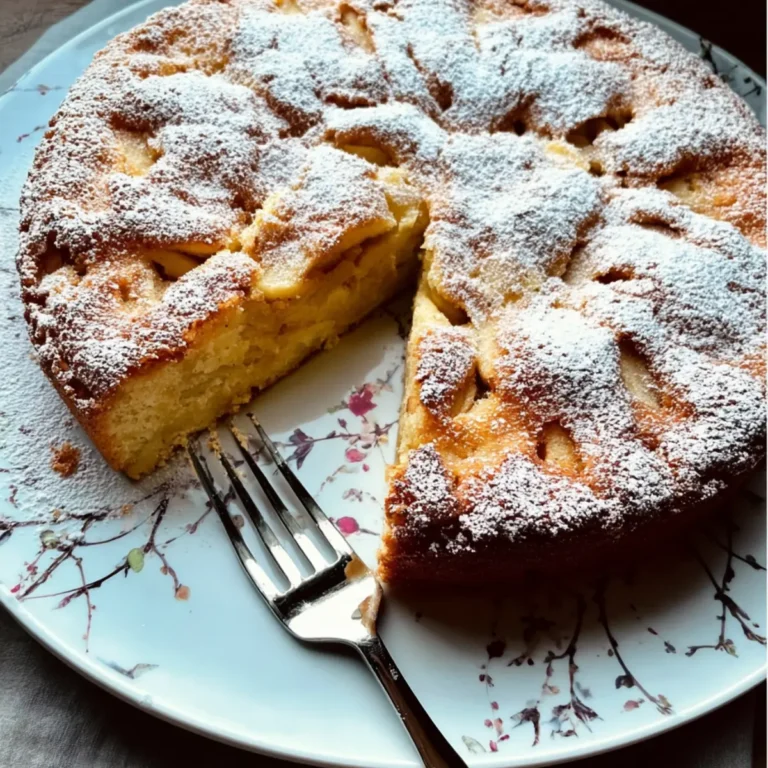 Apfelkuchen mit Rührteig