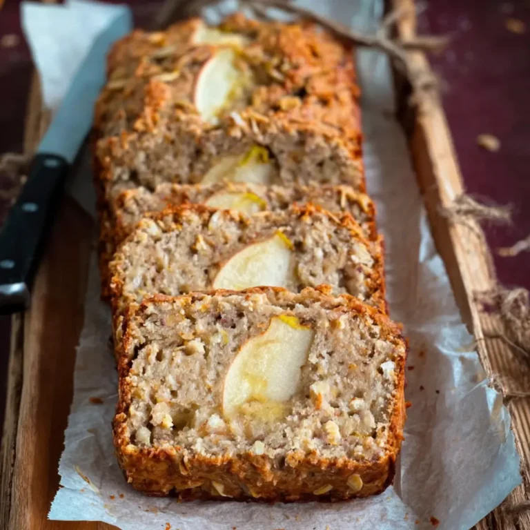 Bananenbrot mit Apfel