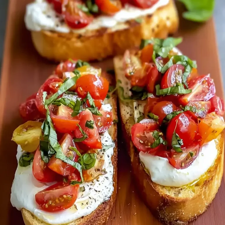 Burrata Bruschetta
