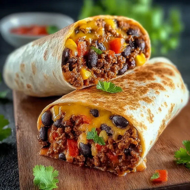 Burrito mit Hackfleisch