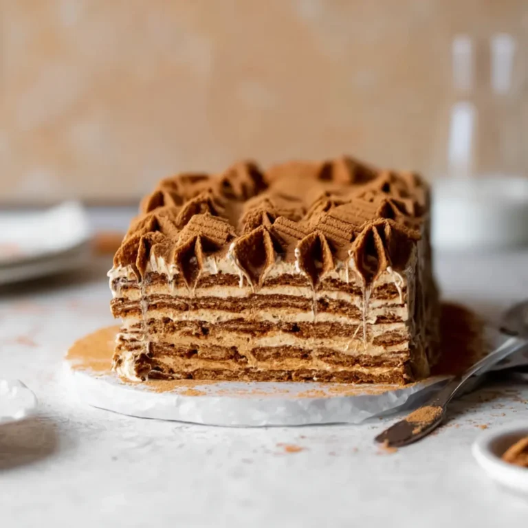 Keksbutter Kühlschrankkuchen ohne Backen