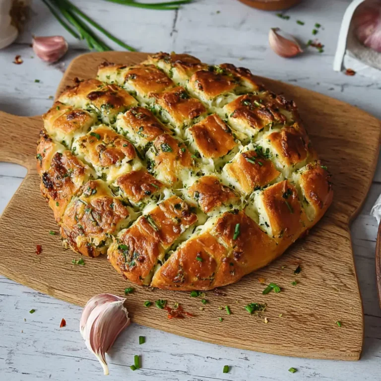 Knoblauch Mozzarella Brot