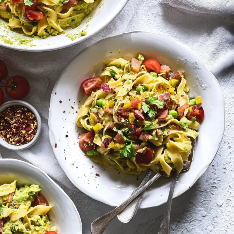 Pasta à la Guacamole