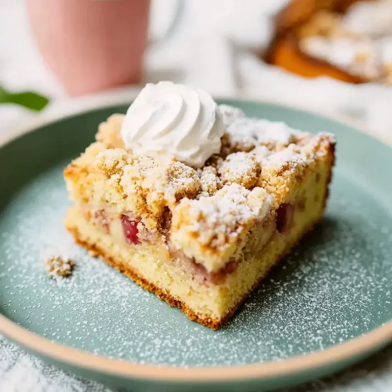Rhabarber Streusel Kuchen