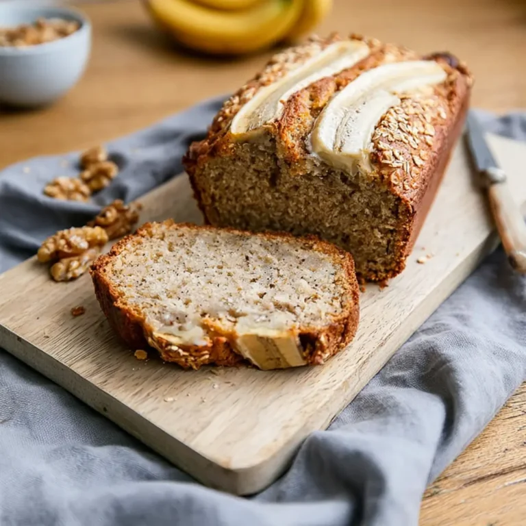 Bananenkuchen mit Haferflocken