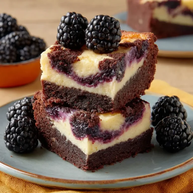 Brombeer Käsekuchen Brownies