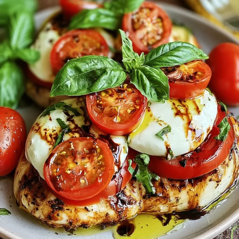 Caprese Hähnchen