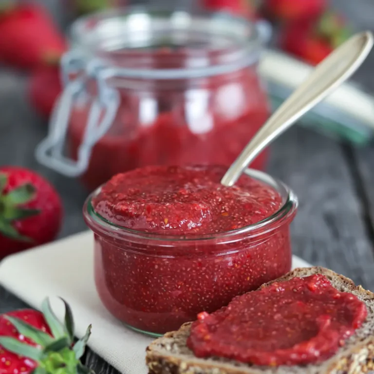 Chia Erdbeer Marmelade