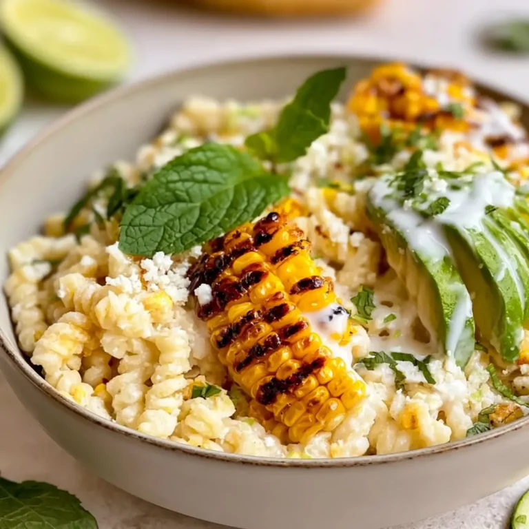 Cremiger Street Corn Nudelsalat