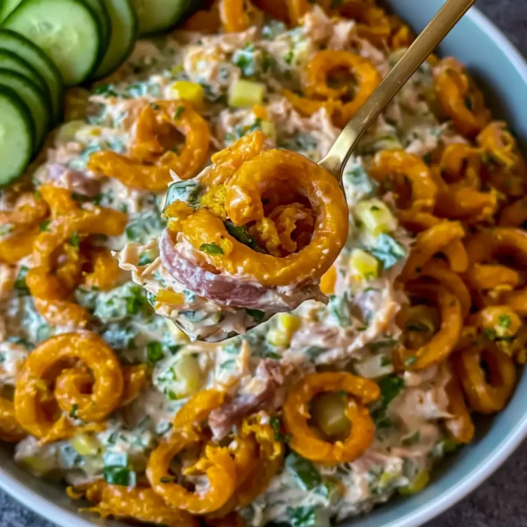 Curly Fries Salat