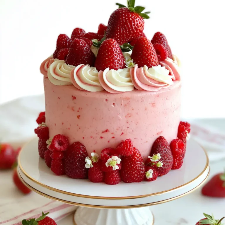 Erdbeer Schichttorte