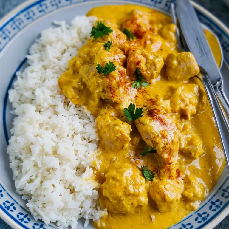 Geschnetzeltes in Currysauce