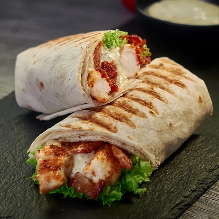 Hähnchen Bacon Ranch Wraps