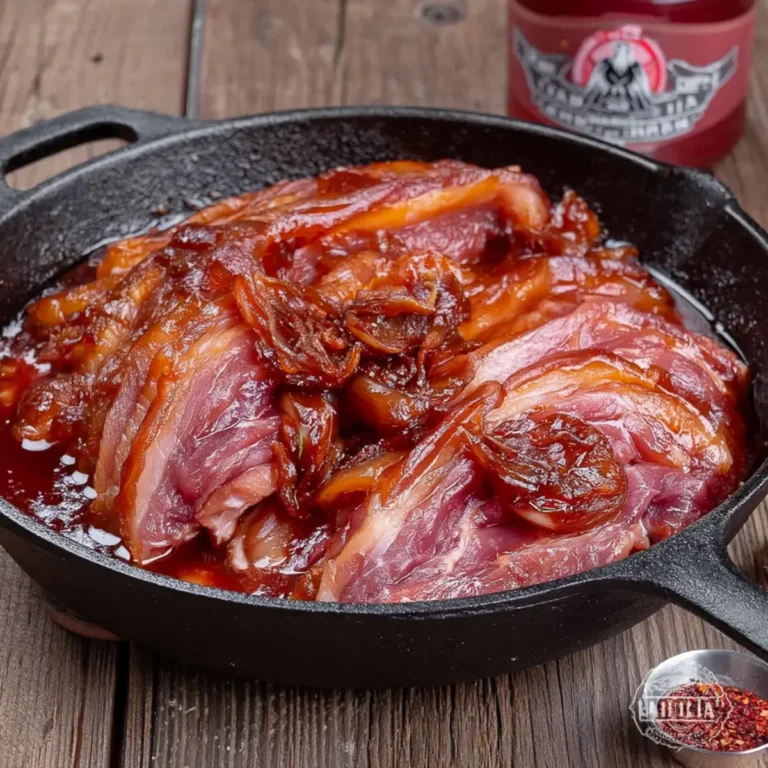 Klassisches Schichtfleisch