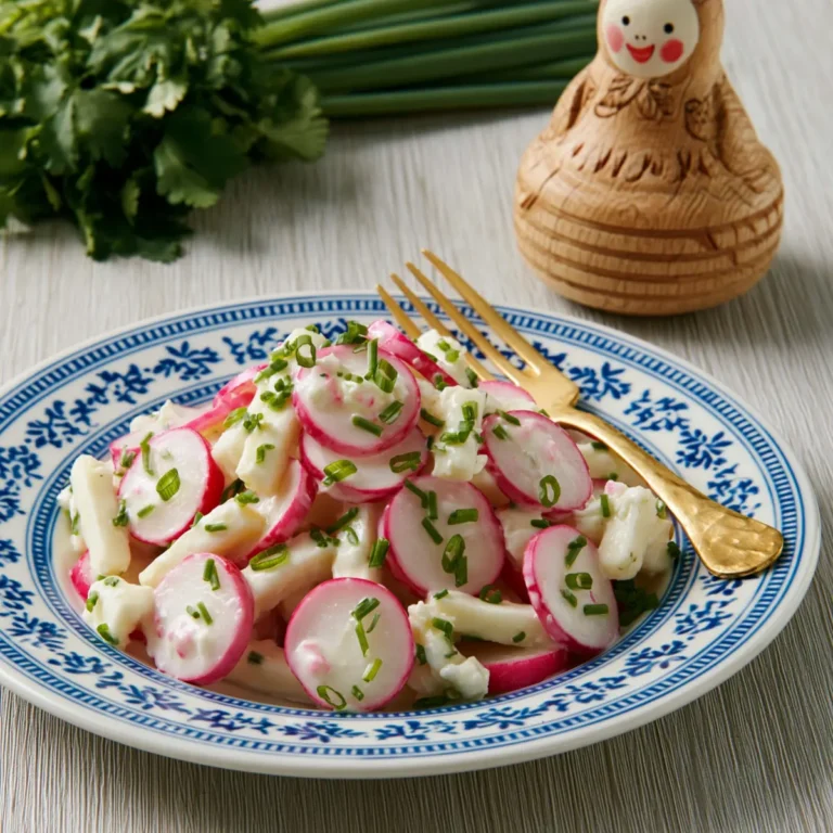 Käse Radieschen Salat