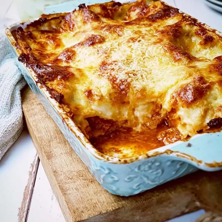 Low Carb Lasagne mit Kohlrabi