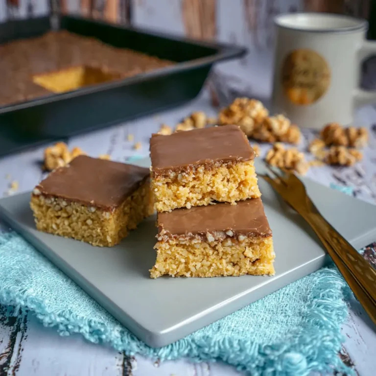 Marzipan Nuss Kuchen vom Blech