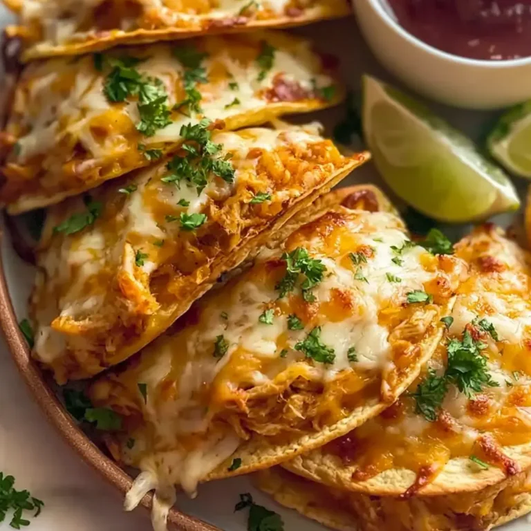 Mini Hähnchen Tacos mit Käse