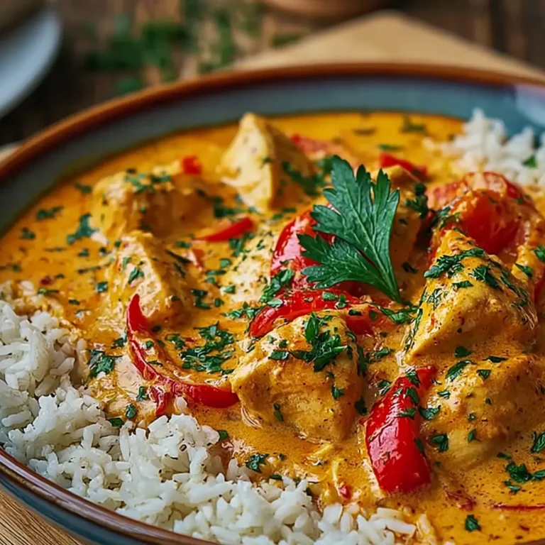 Paprika Sahne Hähnchen