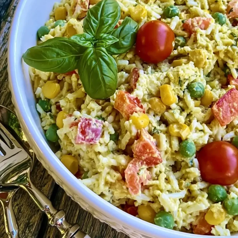 Reissalat mit Curry