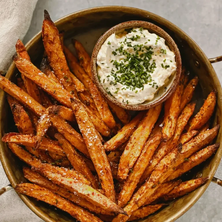 Süßkartoffel Pommes