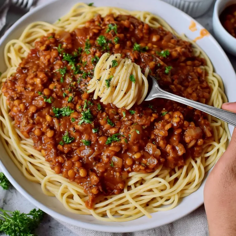 Vegane Spaghetti Bolognese