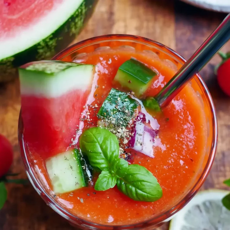 Wassermelonen Gazpacho
