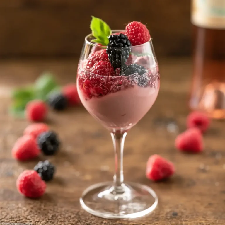 Wild Berry Lillet Cocktail