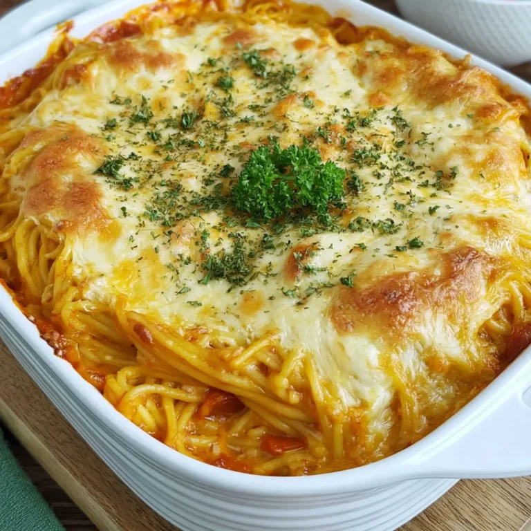 Spaghetti Auflauf