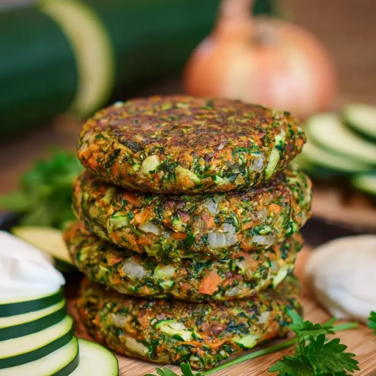 Vegane Zucchini Puffer