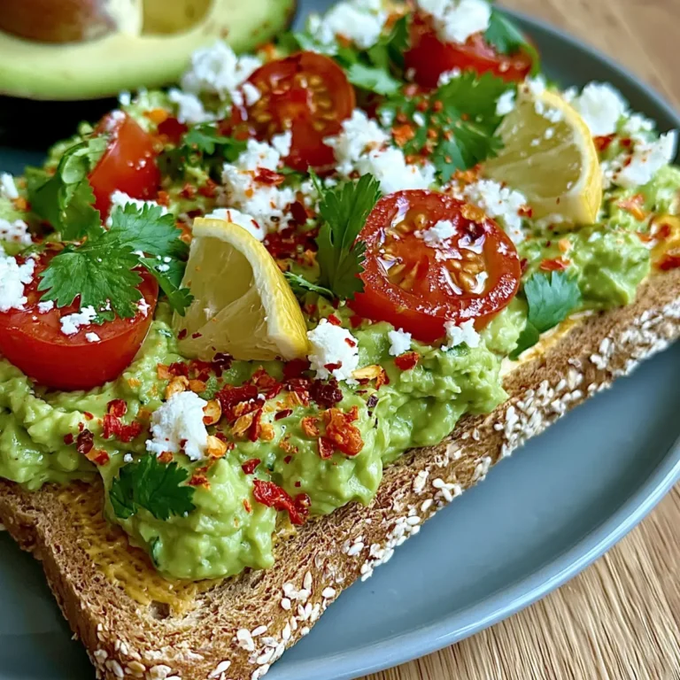 Würziger Avocado Toast