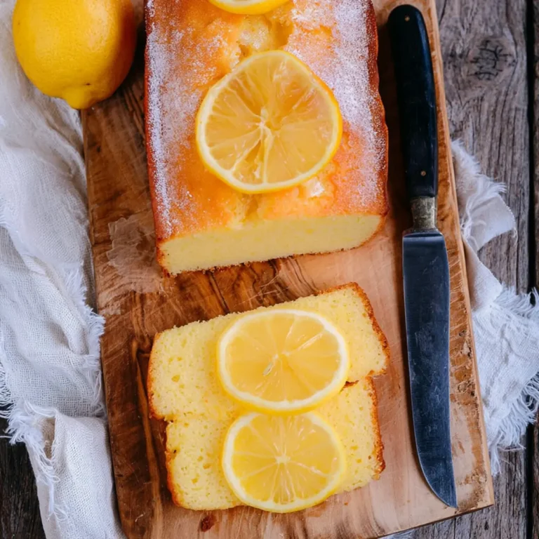 Zitronenkuchen mit Honig