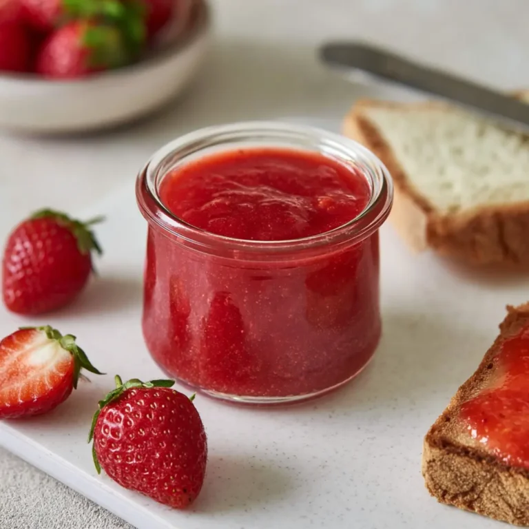 Erdbeermarmelade mit Vanille