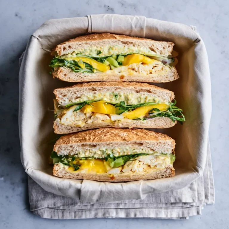 Hähnchen Mango Sandwich