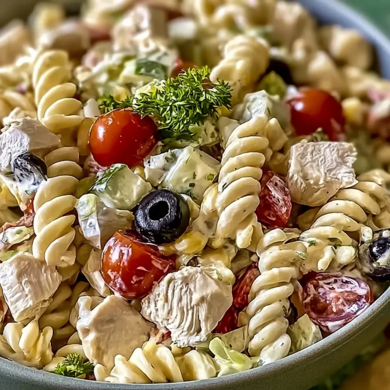 Hähnchen Nudelsalat