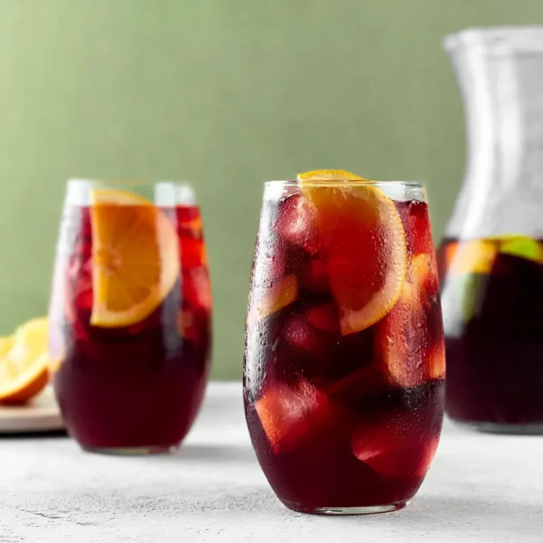 Klassische rote Sangria