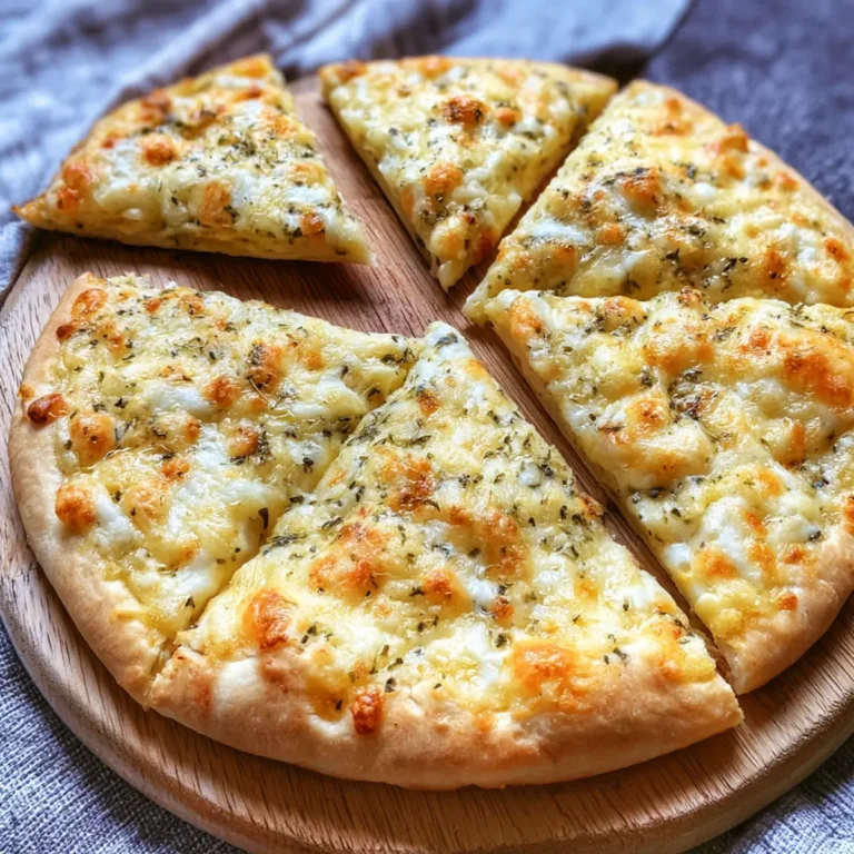 Knuspriges Tortilla Knoblauchbrot