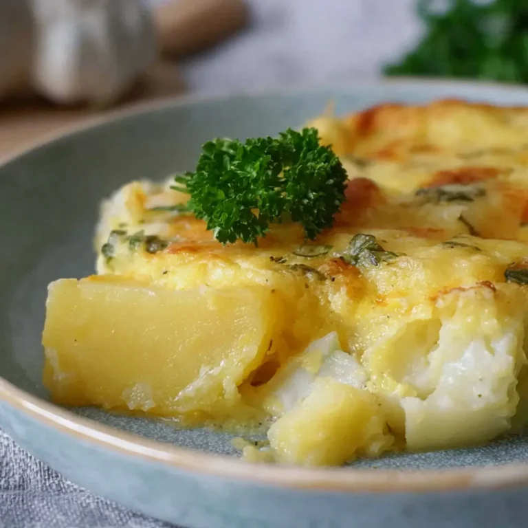Kohlrabi Auflauf mit Kartoffeln