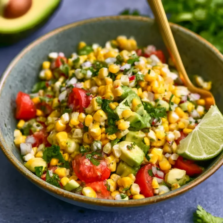 Maissalat mit Avocado