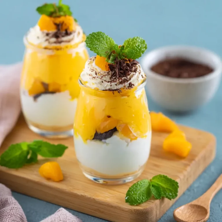 Solero Dessert im Glas